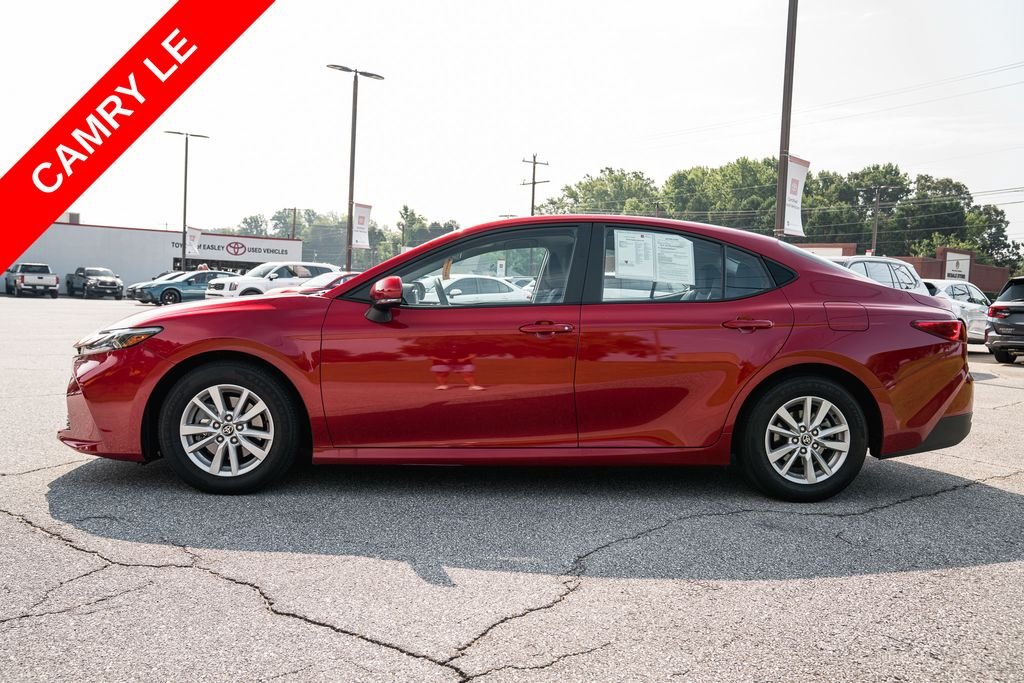 Certified Used 2025 Red Toyota LE image 4