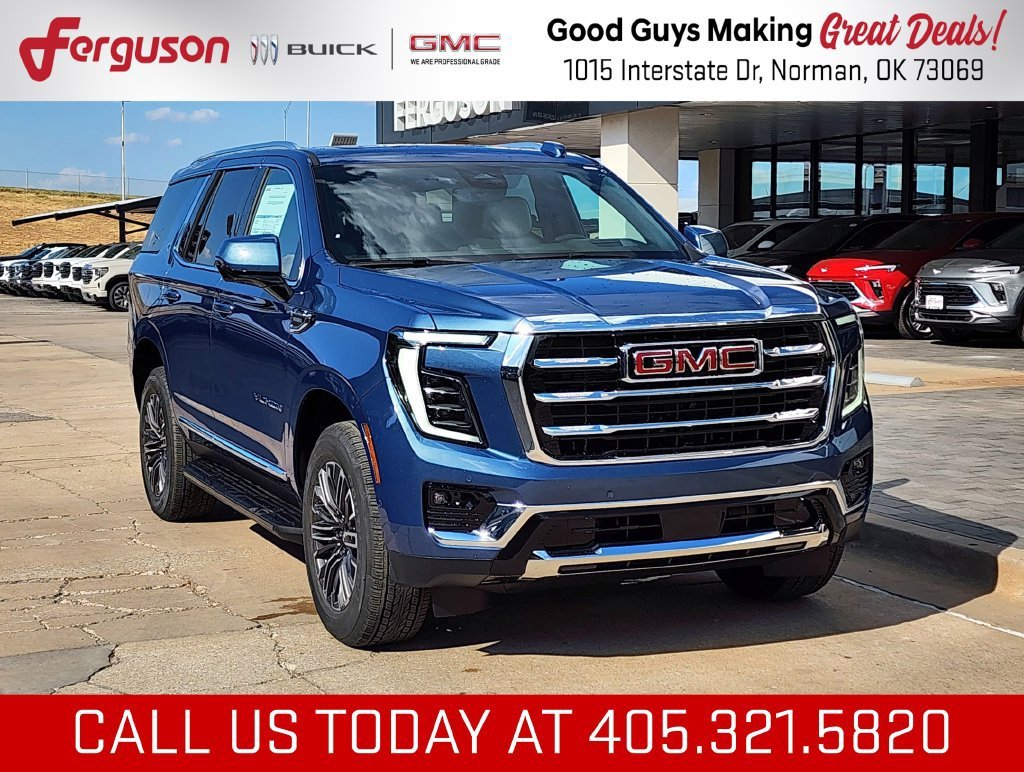 Downpour Metallic 2026 GMC Yukon SUV / Crossover Four-Wheel Drive 