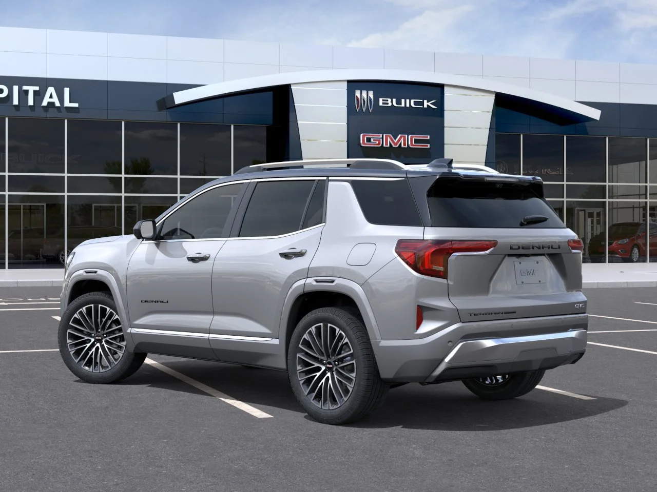New 2027 STERLING METALLIC GMC AWD Denali image 4