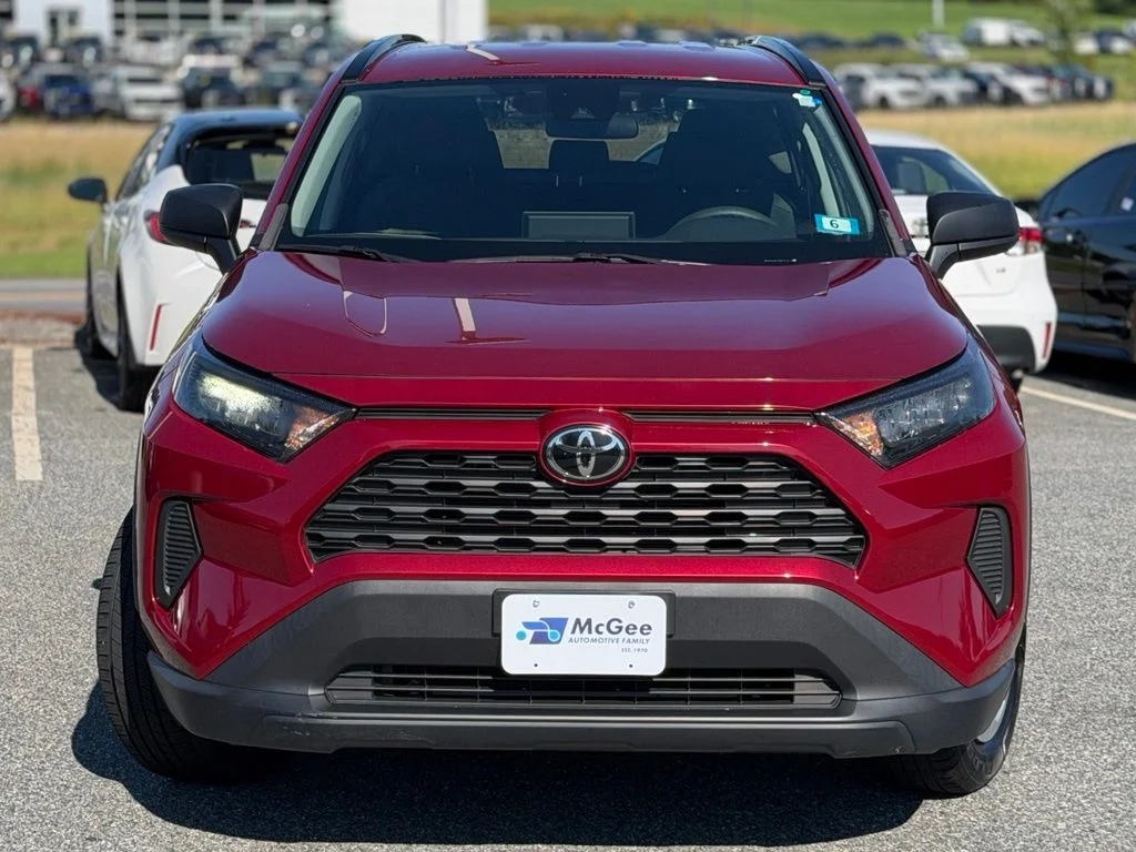 Used 2021 Red Toyota LE image 2