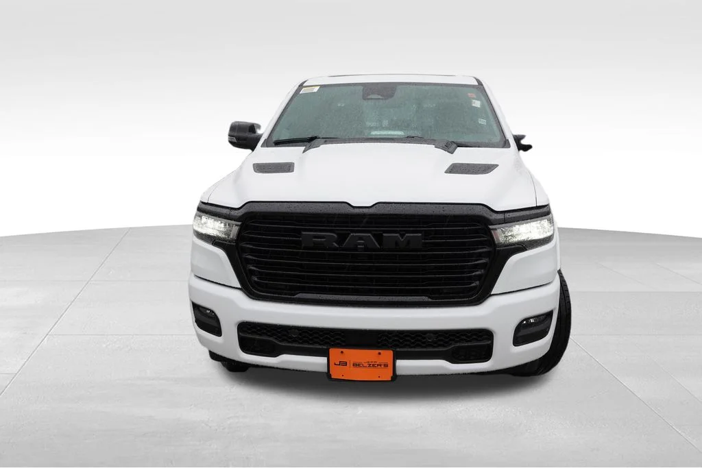 New 2026 Bright White Clear-Coat Exterior Paint RAM Laramie image 8