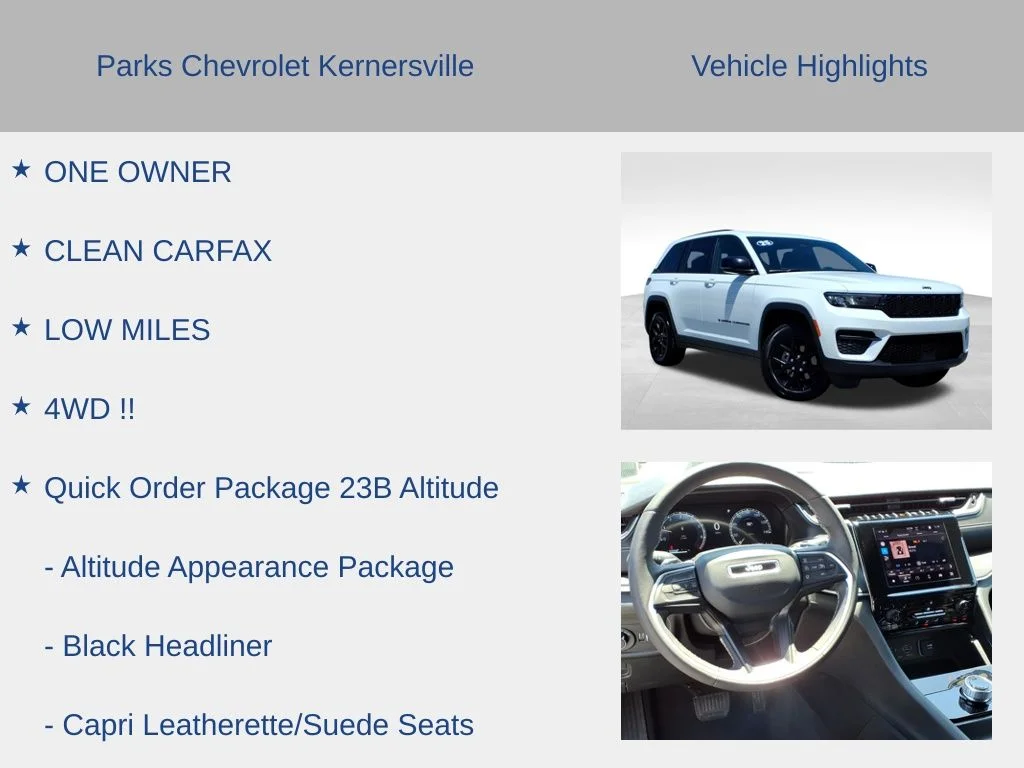 Used 2025 White/off-white Jeep Altitude image 5