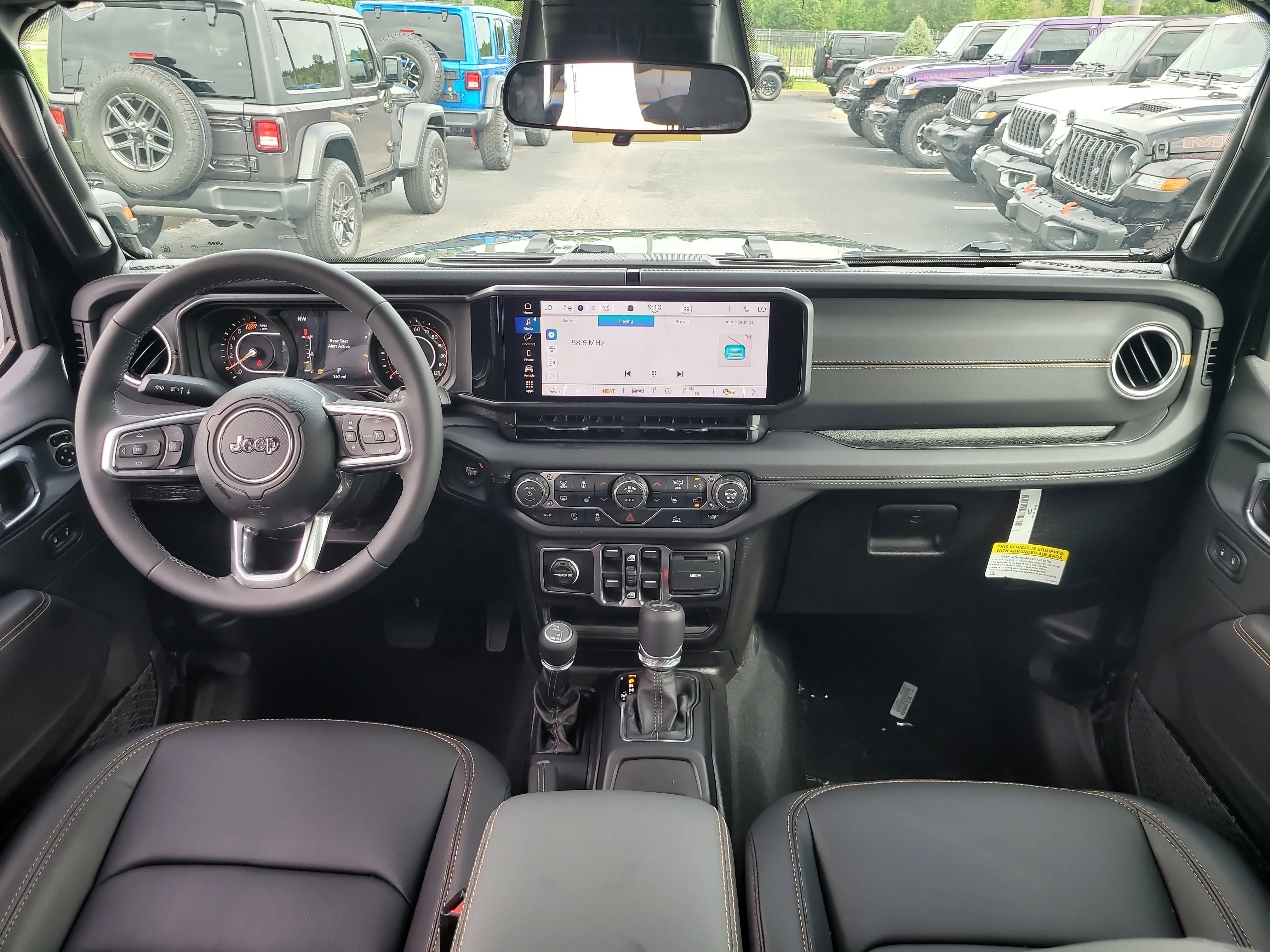 New 2026 Black Clearcoat Jeep Sahara image 10