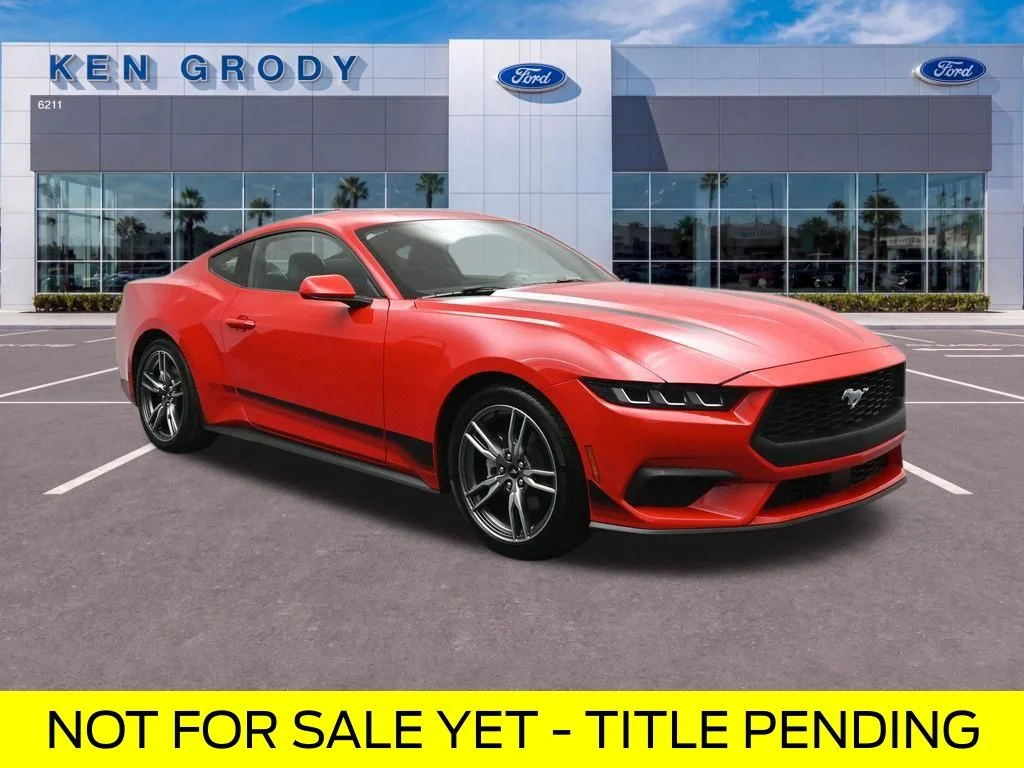 Certified Used 2024 Red Ford EcoBoost image 1
