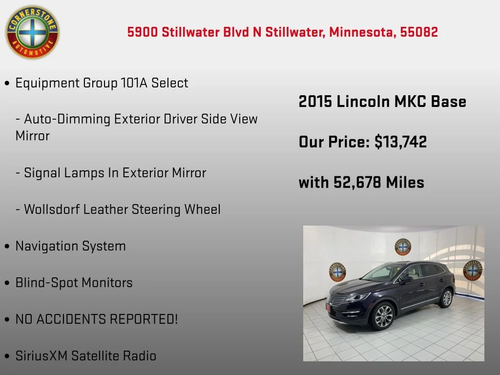 Used 2015 Purple Lincoln Base image 10