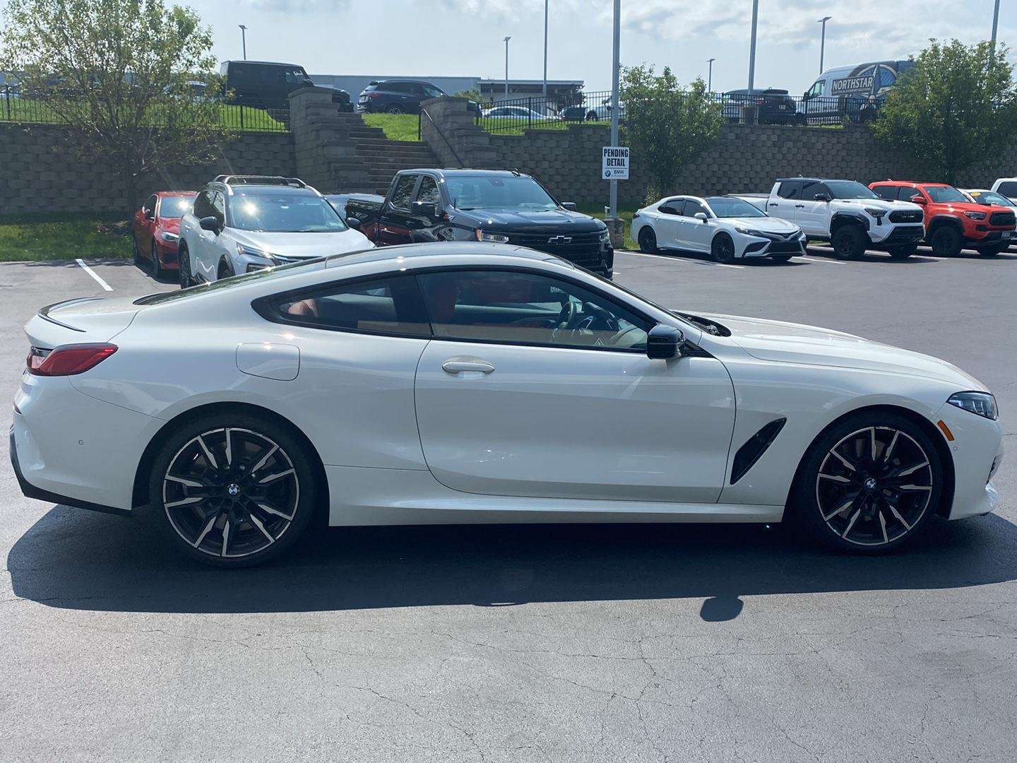 Certified Used 2025 Alpine White BMW M850i xDrive image 2
