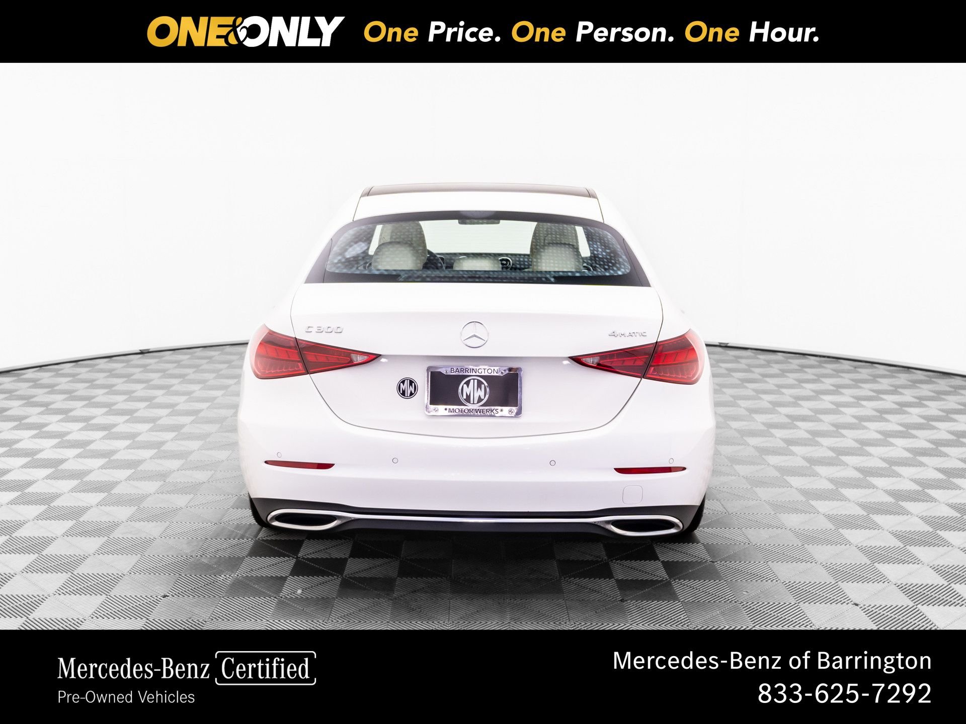 Certified Used 2024 White Mercedes-Benz C 300 image 4