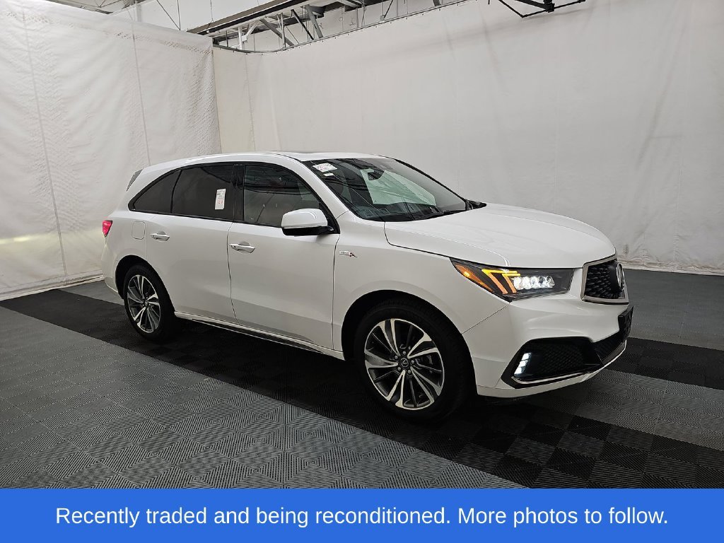 Used 2020 White Acura Technology & A-Spec Packages image 1