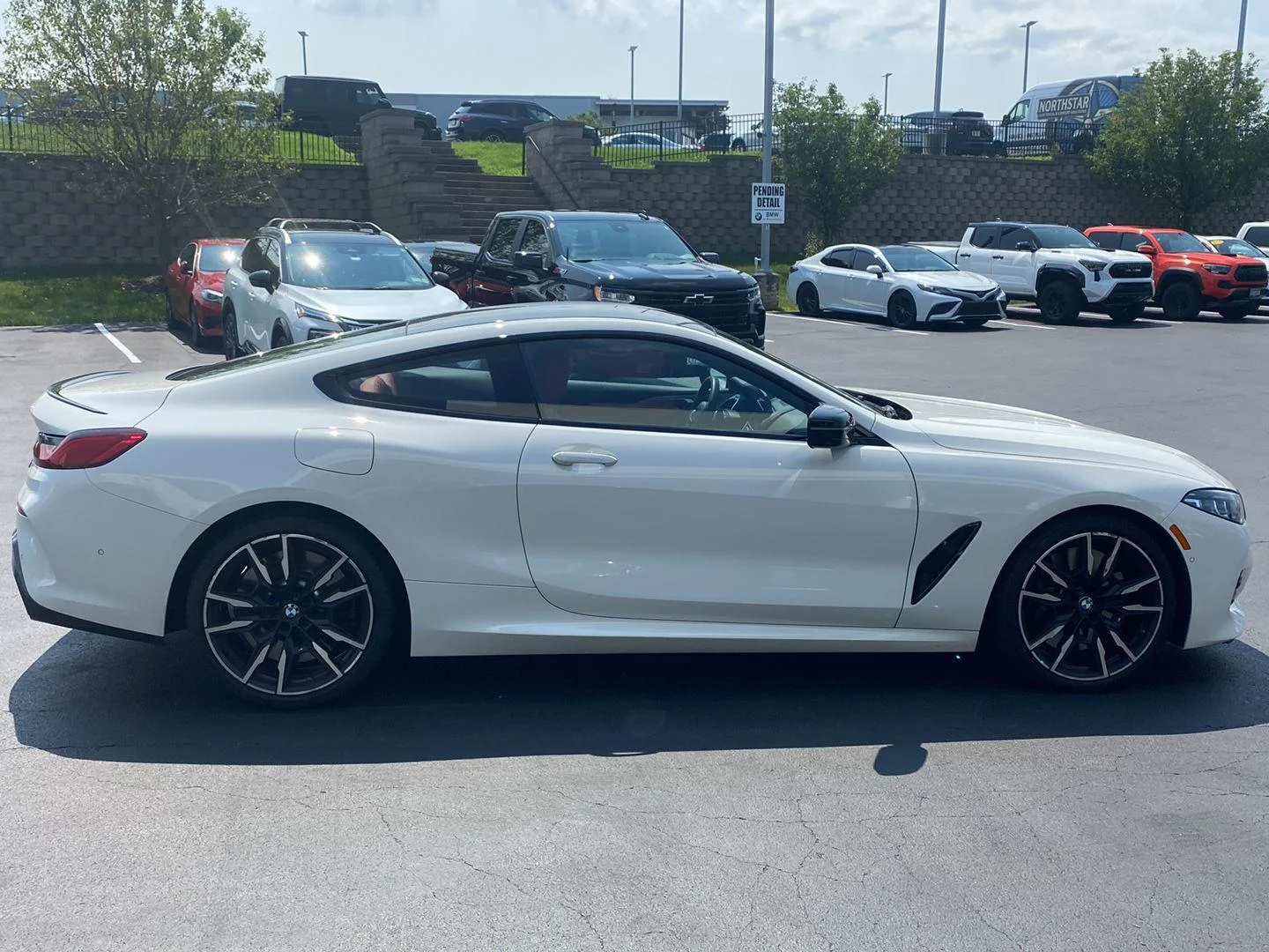 Used 2025 Alpine White BMW M850i xDrive image 2