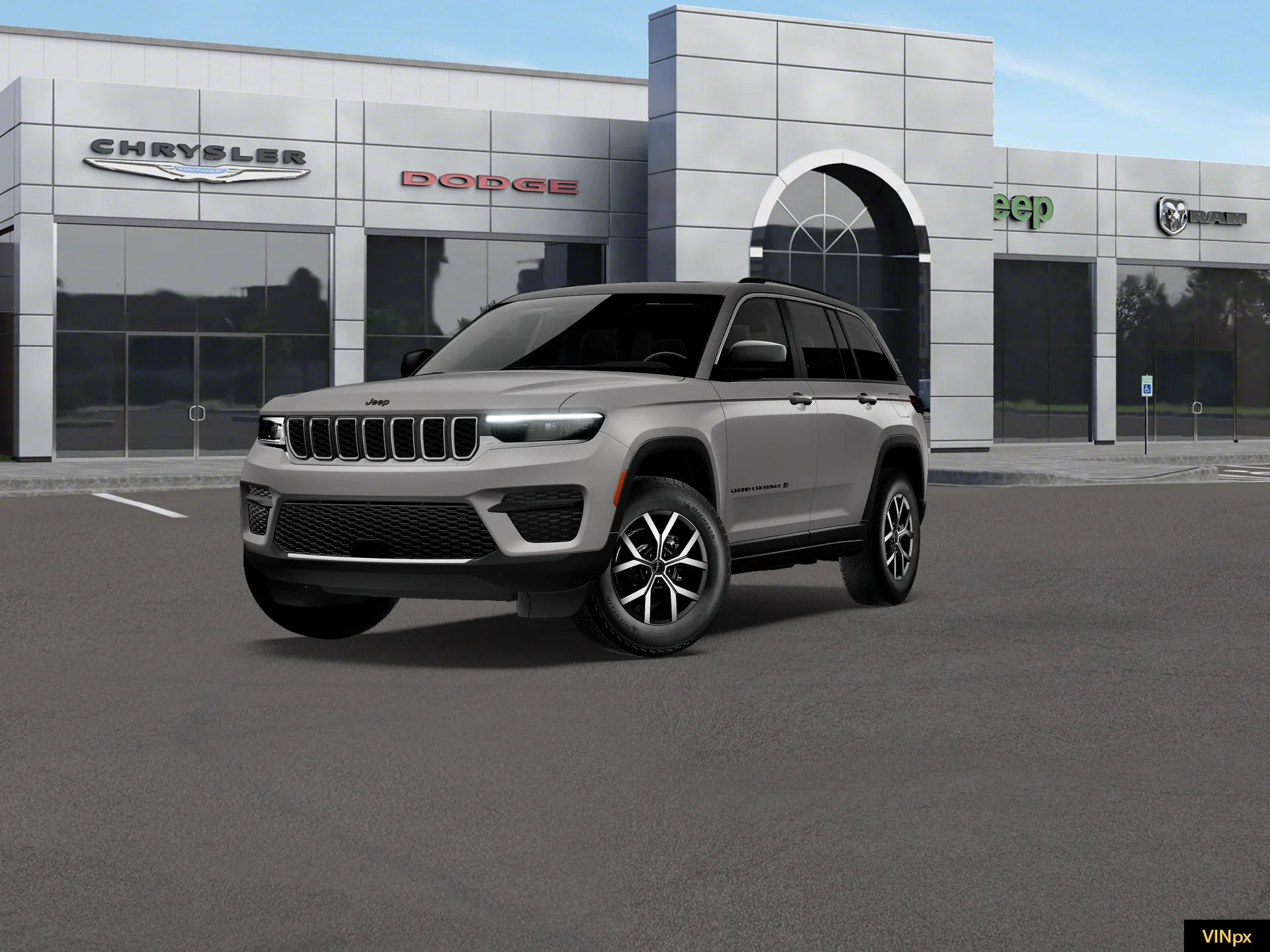 New 2027 Sting-Gray Clear-Coat Paint Jeep Laredo X image 1