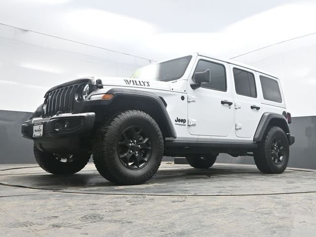 Used 2020 White Jeep Unlimited Willys image 41