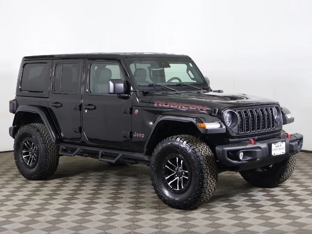 Used 2024 Black Jeep Rubicon X image 2