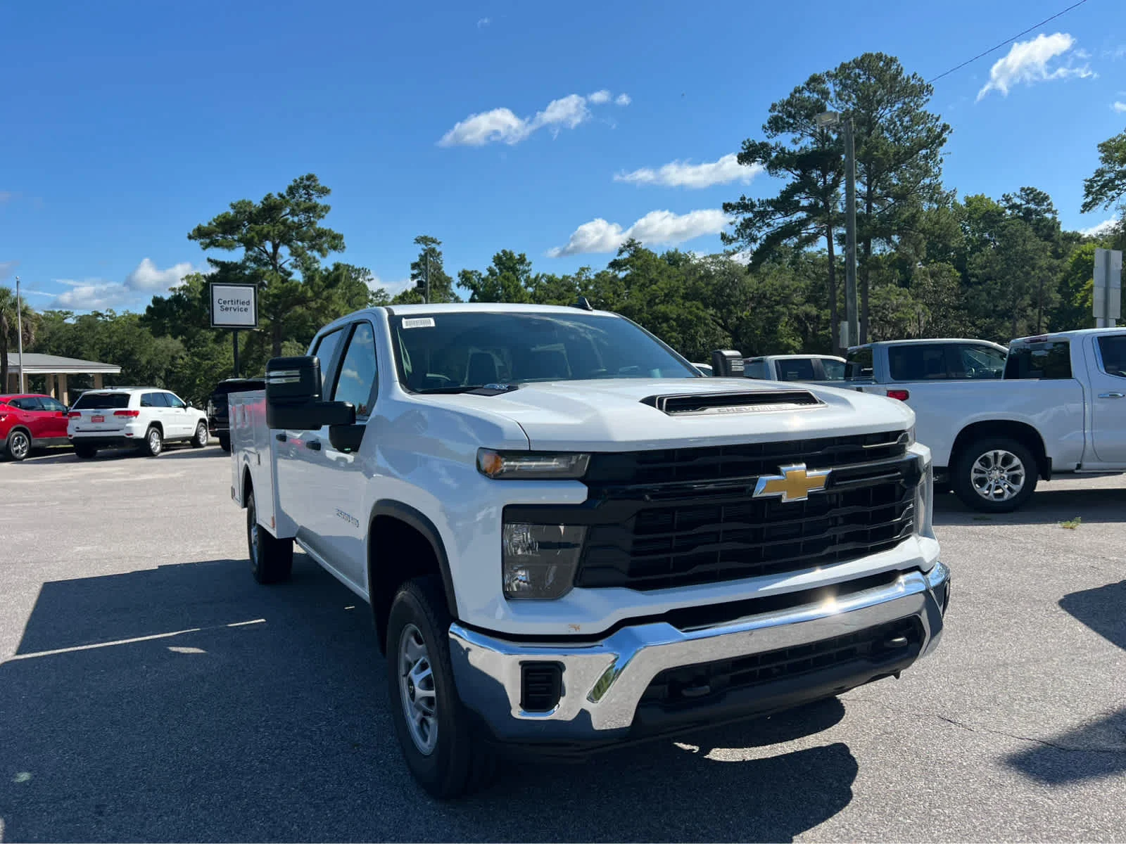 New 2026 Summit White Chevrolet Work Truck image 2