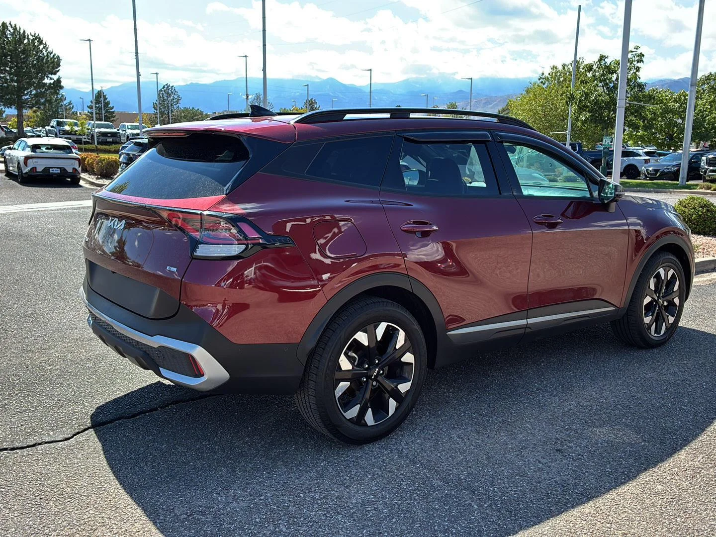Certified Used 2023 Dawning Red KIA X-LINE PRESTIGE image 15