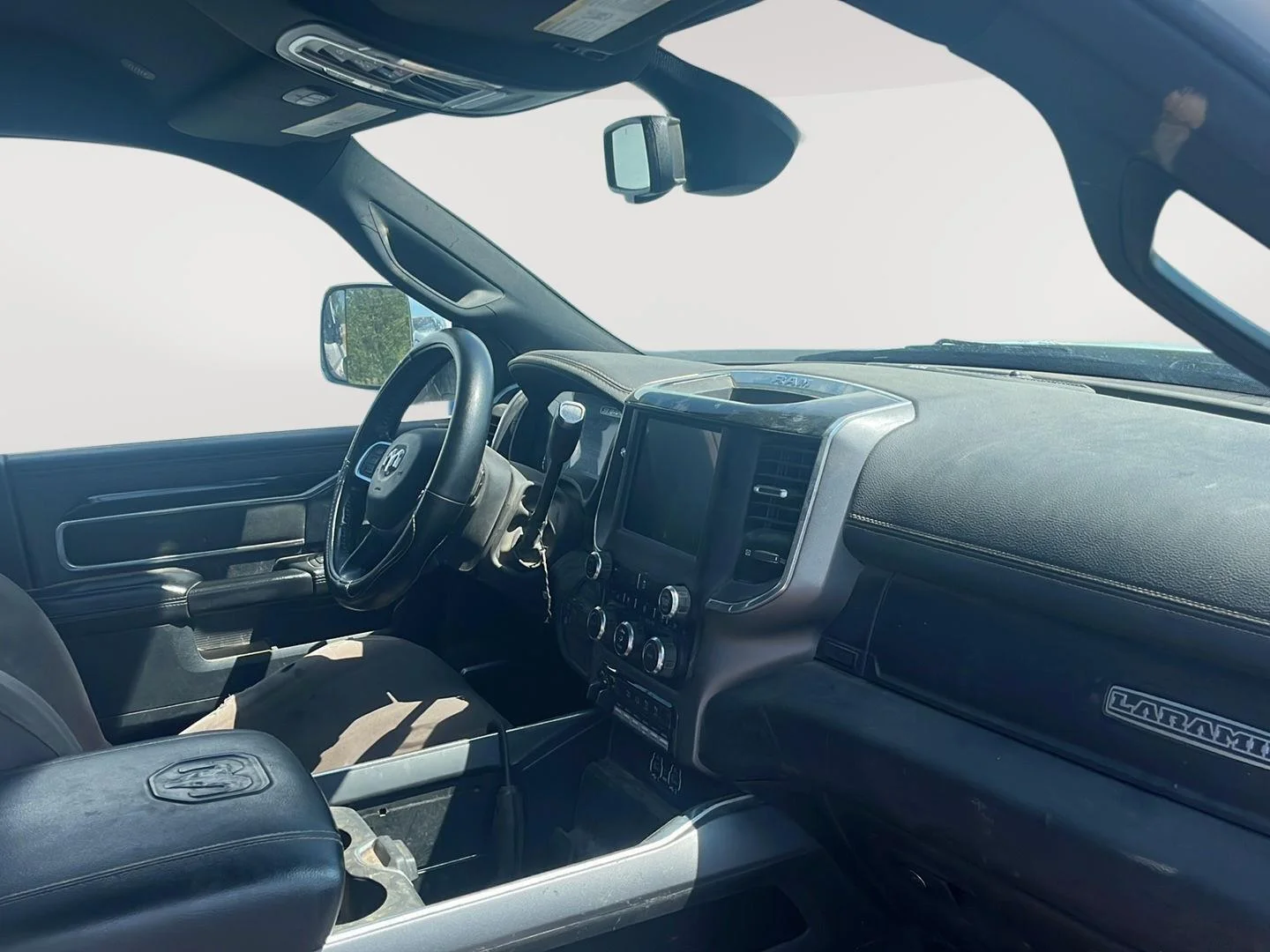 Used 2022 Bright White Clearcoat Ram Laramie image 2