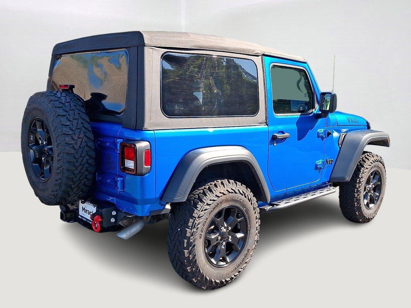Certified Used 2023 Hydro Blue Pearlcoat Jeep Willys Sport image 6