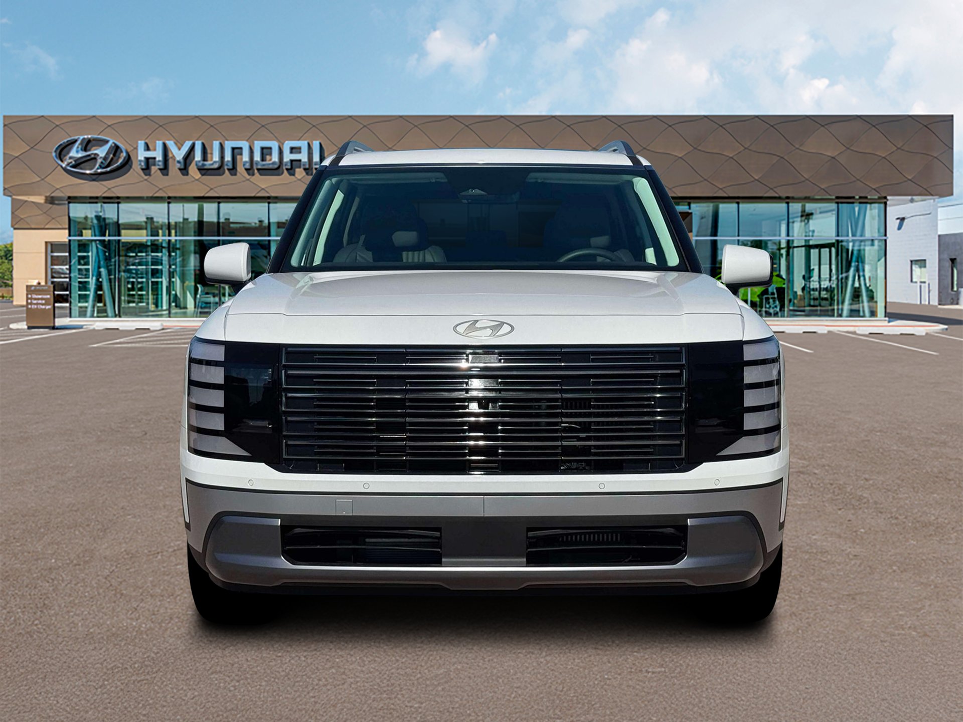 New 2026 Creamy White Pearl Hyundai Blue SEL Premium 8P image 12