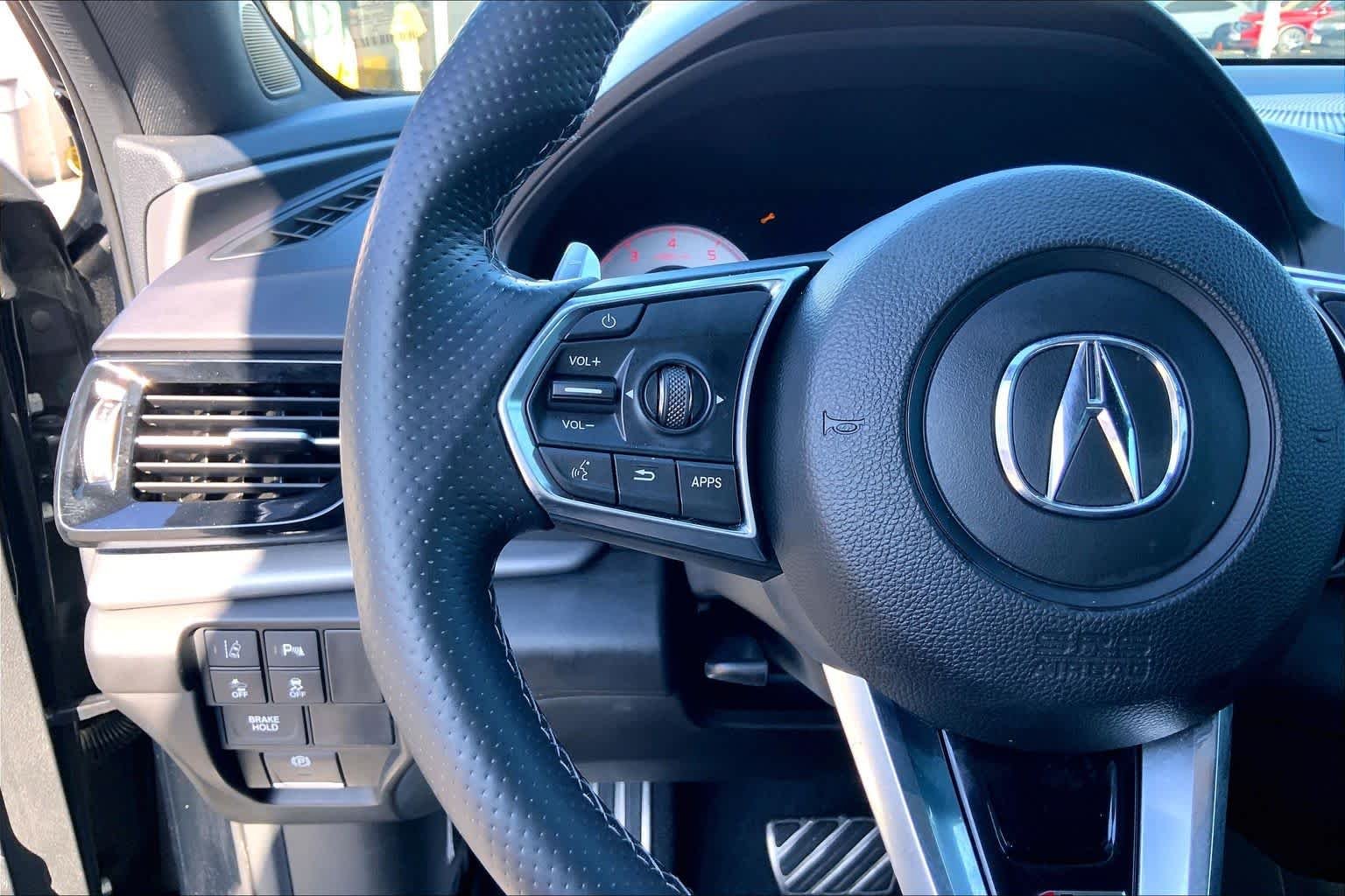 Used 2021 Majestic Black Pearl Acura w/A-Spec Package image 24