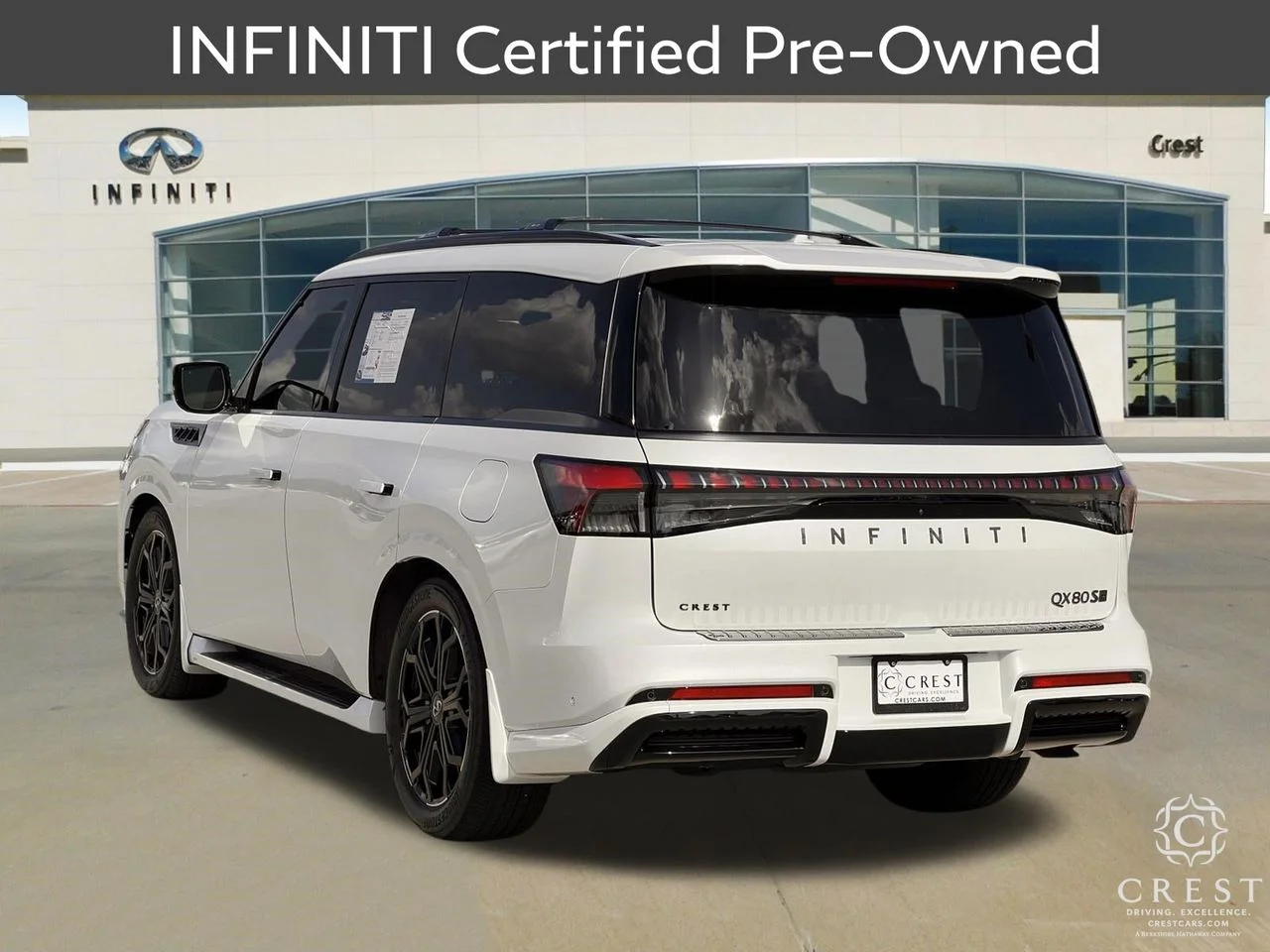 Certified Used 2026 Radiant White INFINITI SPORT image 8