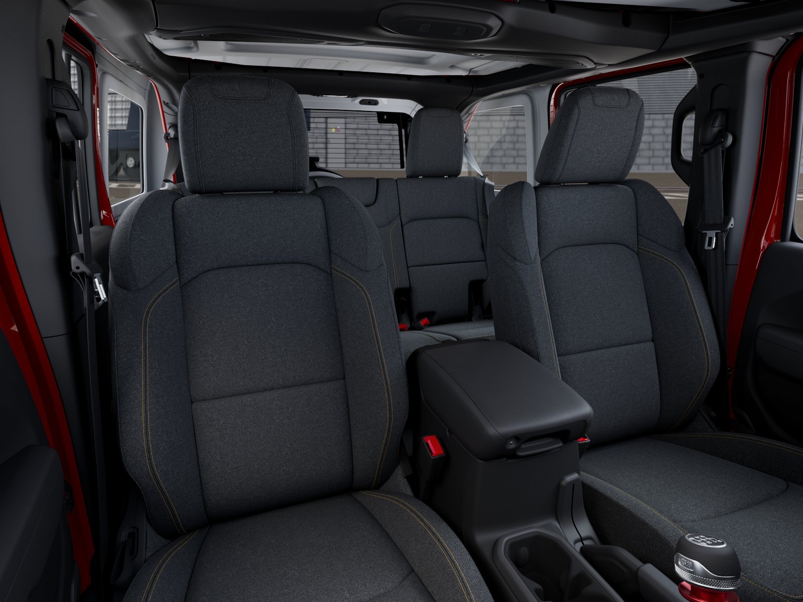 New 2026 Firecracker Red Clear-Coat Exterior Paint Jeep  image 9
