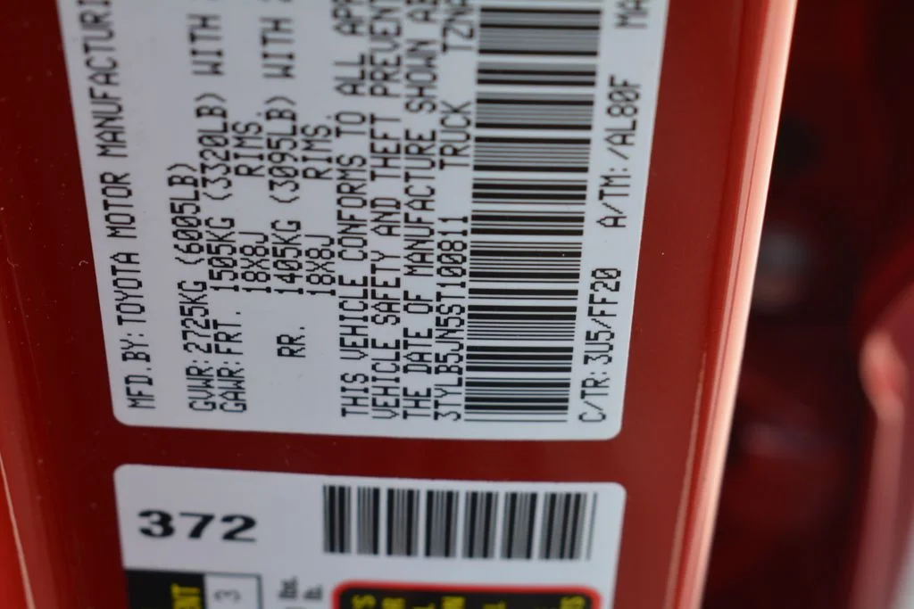 Used 2025 Red Toyota SR5 image 26