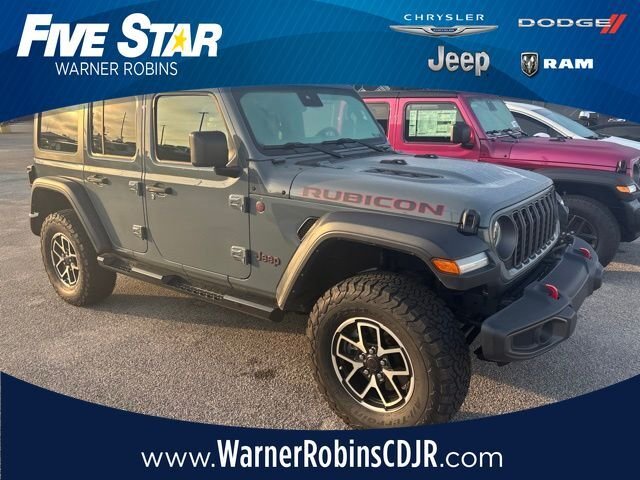Used 2024 Gray Jeep Rubicon image 1