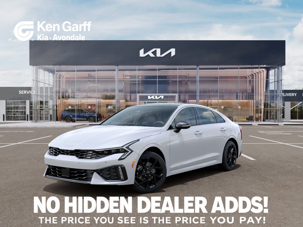 New 2026 Snow White Pearl Kia GT-Line FWD image 1