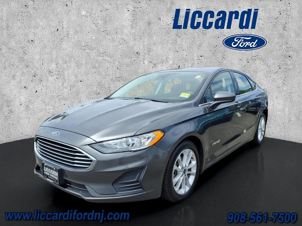 Used 2019 Ford Fusion Hybrid SE with VIN 3FA6P0LUXKR157239 for sale in Watchung, NJ