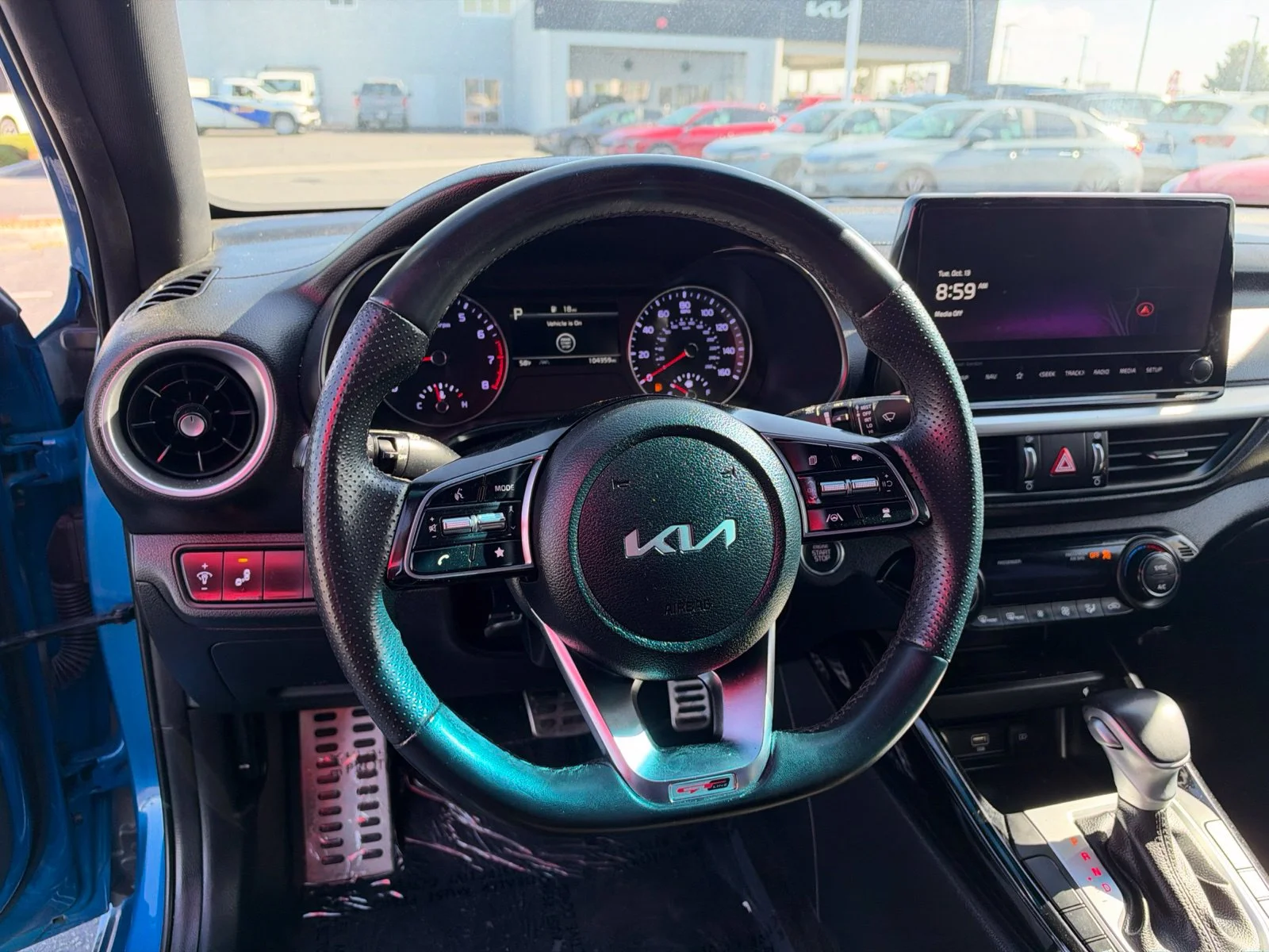 Used 2023 Sporty Blue Kia GT-Line image 18