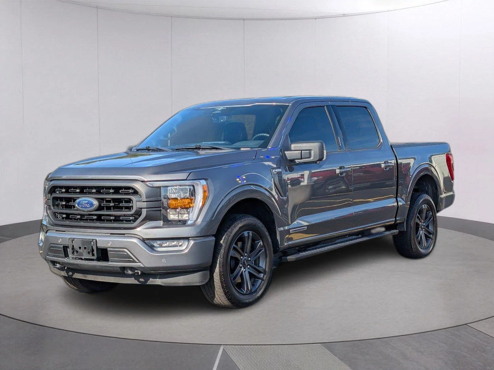 Used 2023 Carbonized Gray Ford XLT image 1