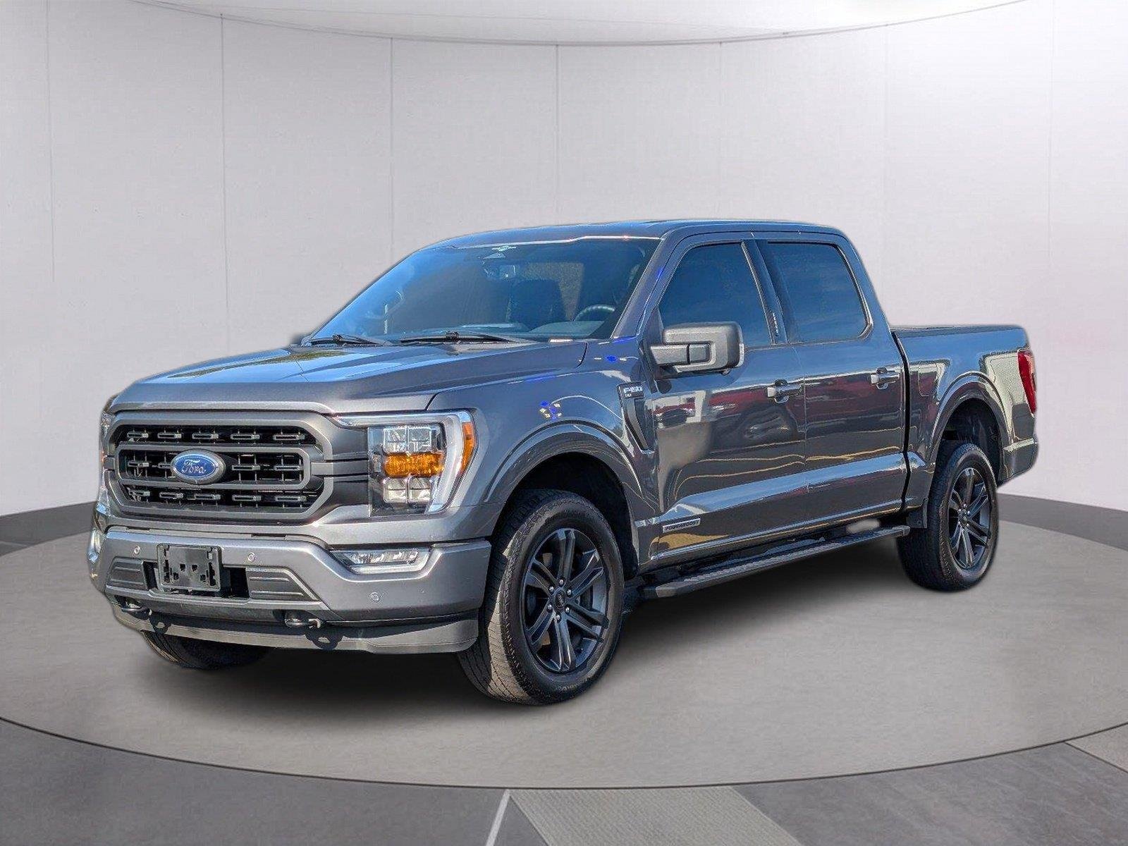 Used 2023 Carbonized Gray Ford XLT image 1