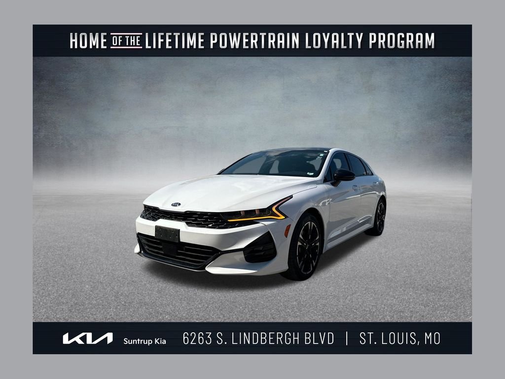 Used 2021 White Kia GT-Line image 1