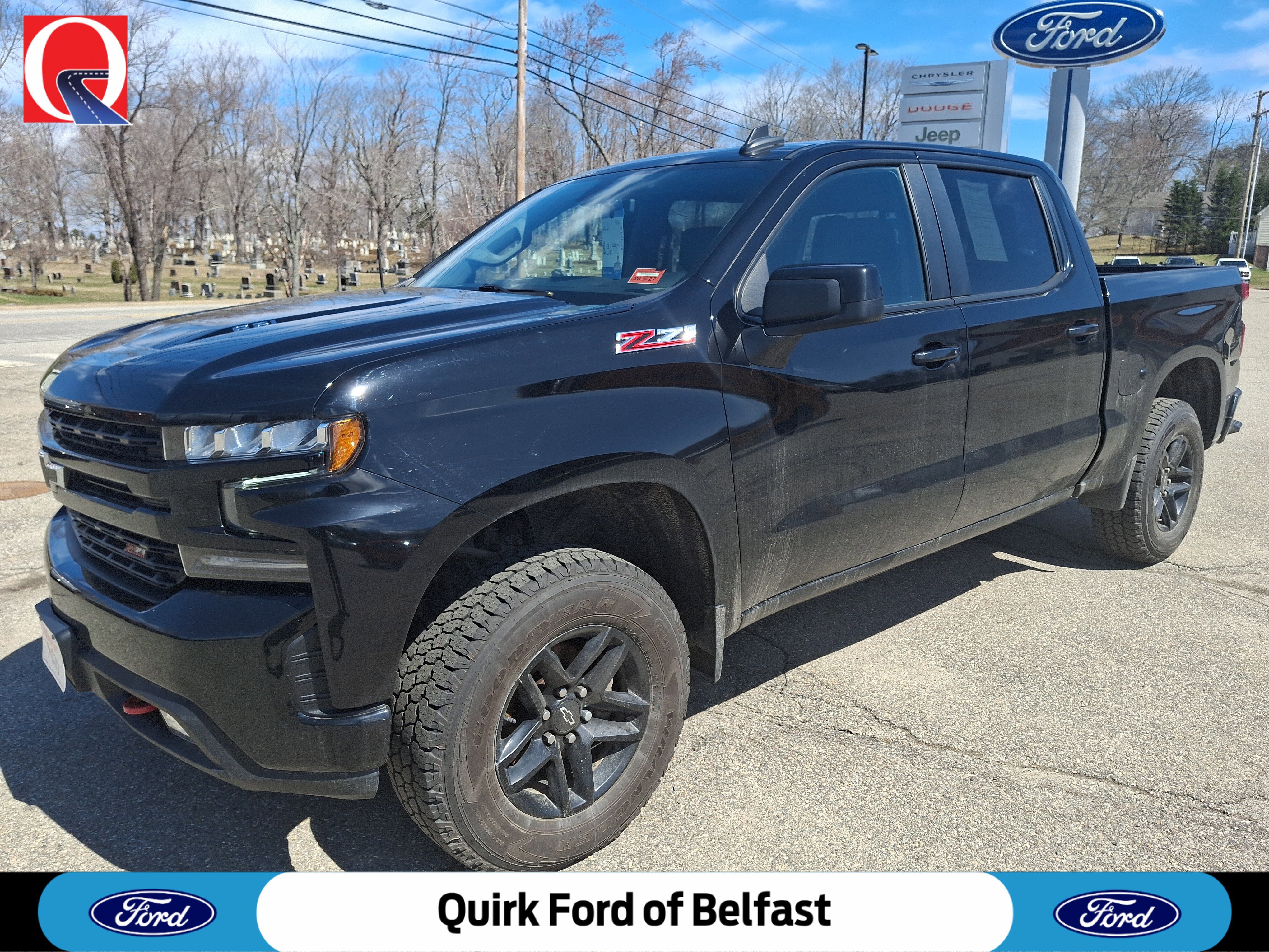 Used 2021 Black Chevrolet LT Trail Boss image 1