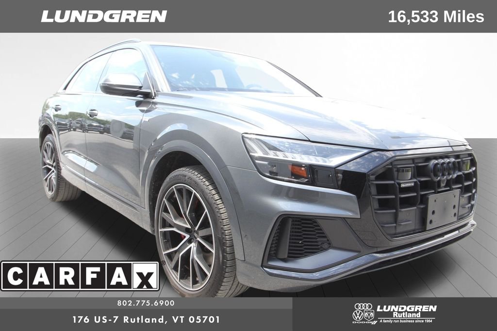Used 2021 Gray Audi 55 Prestige image 1