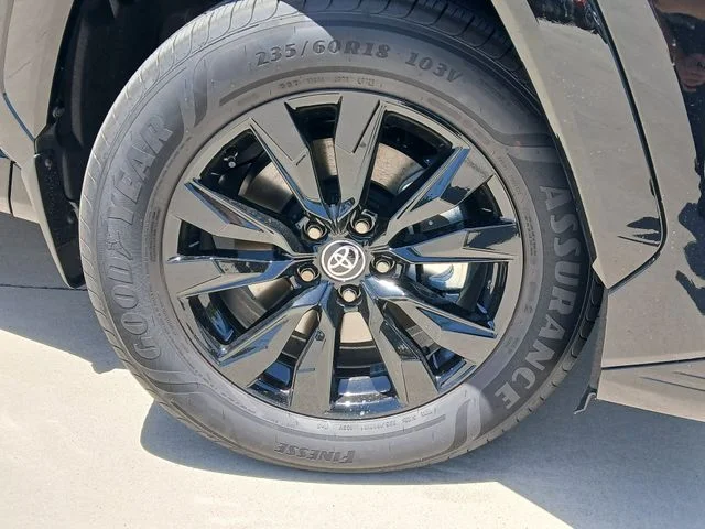 New 2026 Midnight Black Metallic Toyota SE image 2