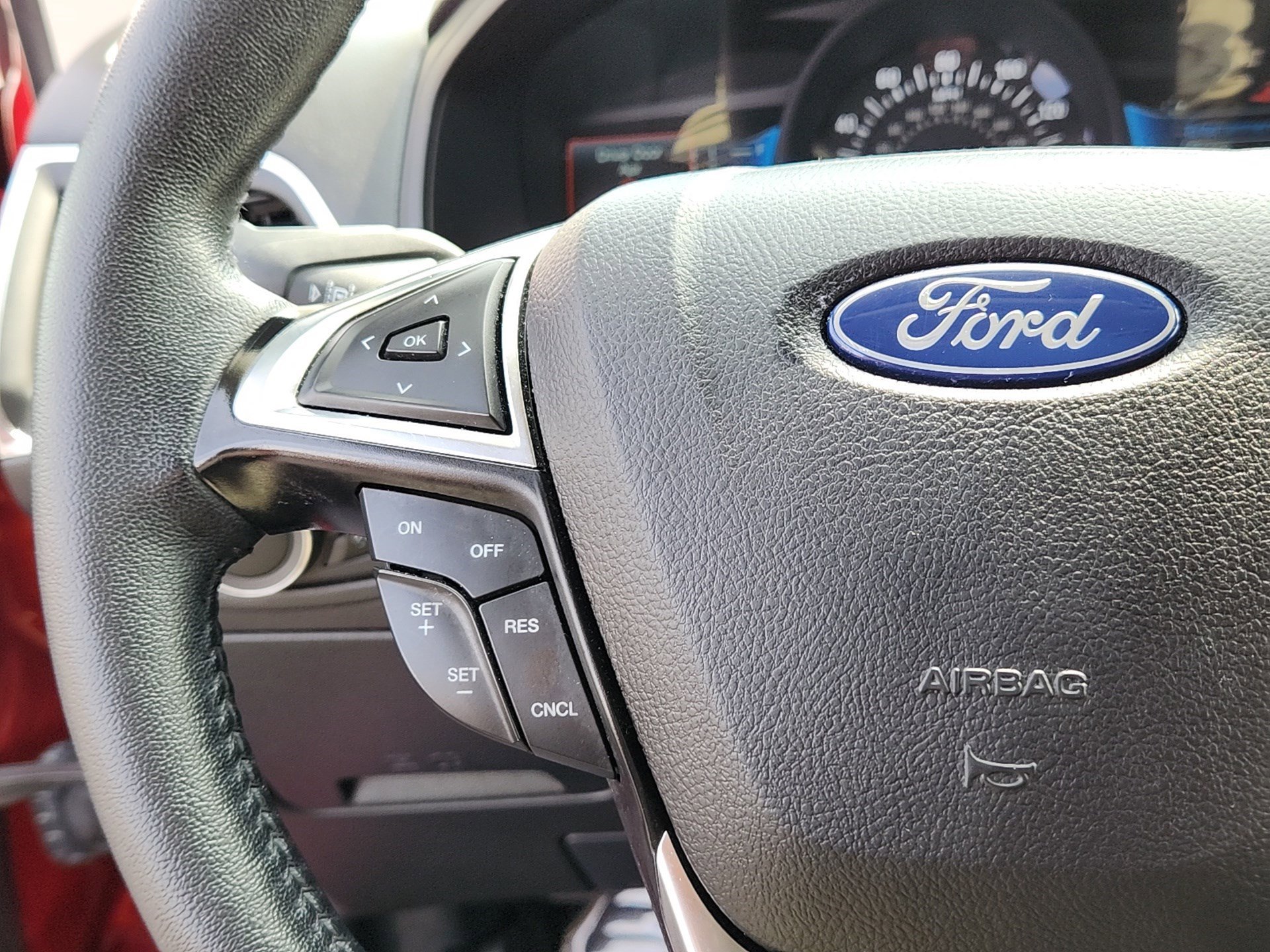 Used 2024 Rapid Red Metallic Tinted Clearcoat Ford Titanium image 18