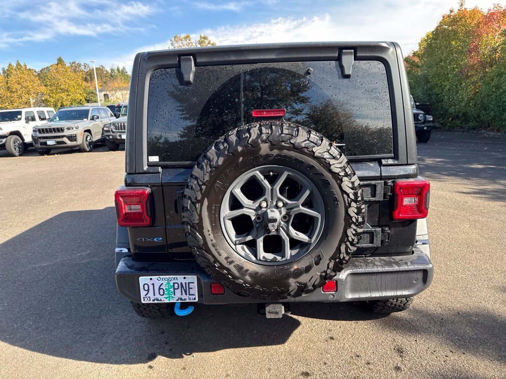 Used 2024 Black Clearcoat Jeep Willys 4xe image 8