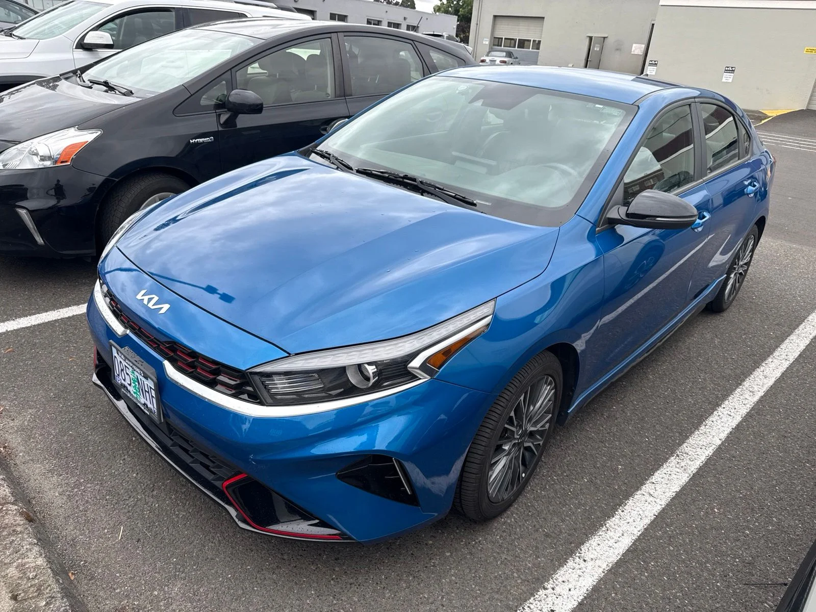 Used 2022 Blue Kia GT-Line image 1