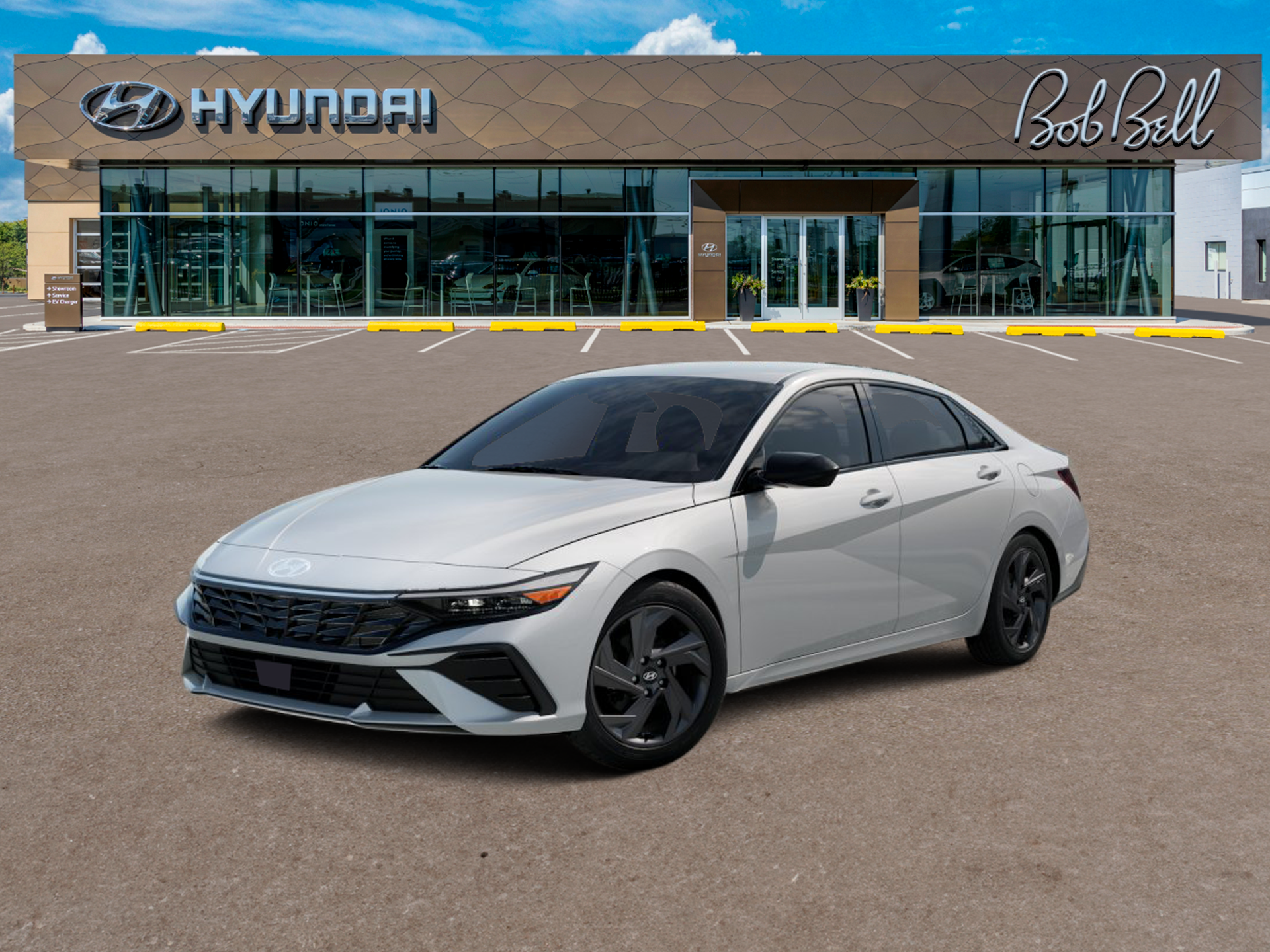 New 2026 White Hyundai SEL Sport image 2