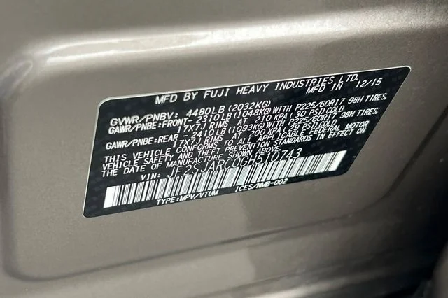 Used 2016 Burnished Bronze Metallic Subaru 2.5i Limited image 35