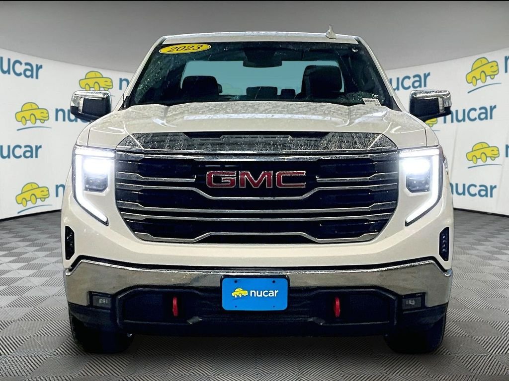 Used 2023 Summit White GMC SLT image 2