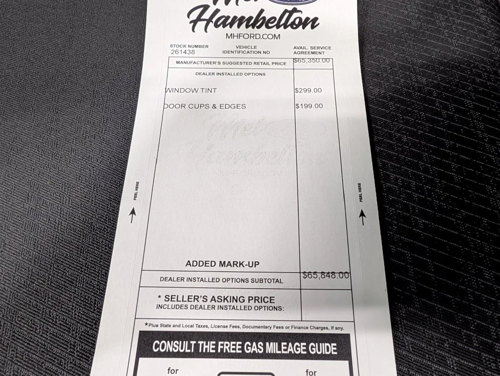 New 2026 Agate Black Metallic Ford XLT image 34