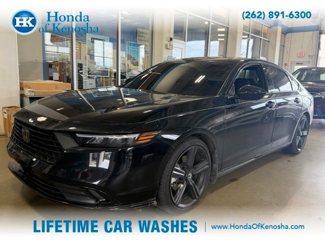 Used 2024 Crystal Black Pearl Honda Sport-L image 1