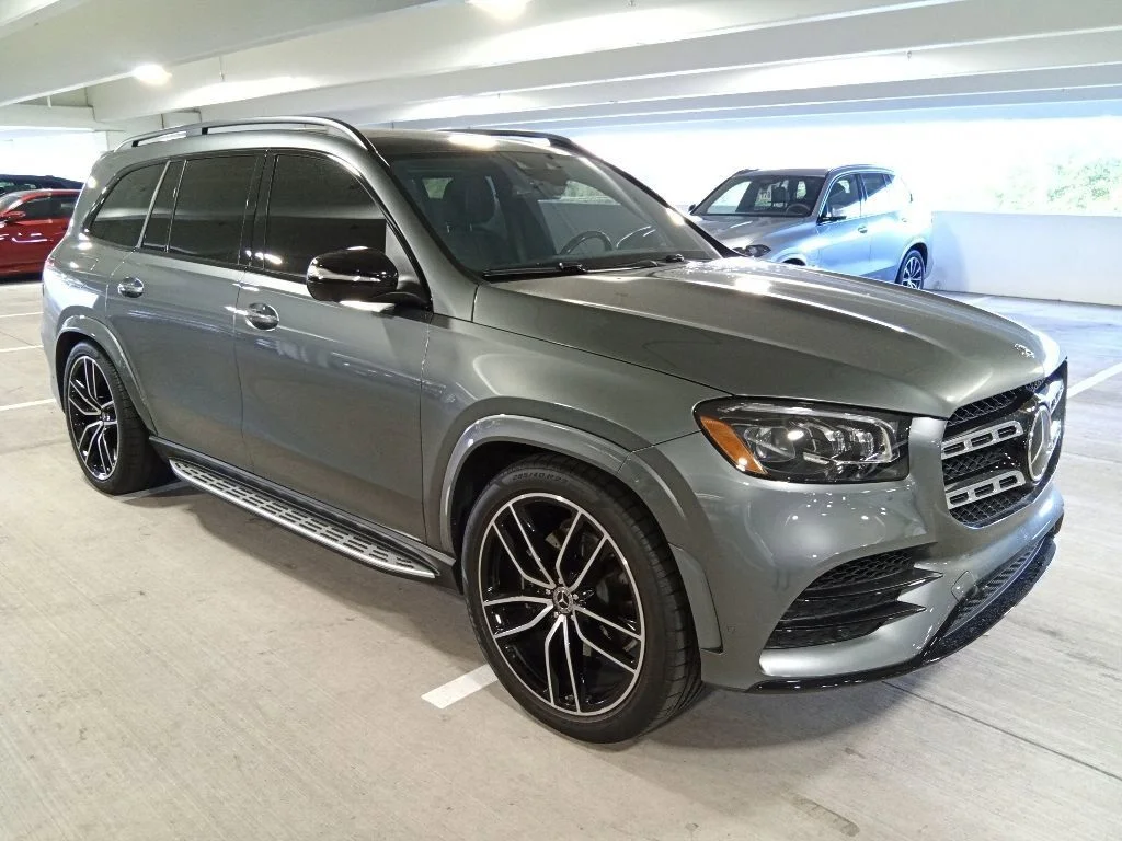 Used 2020 Selenite Gray Metallic Mercedes-Benz GLS 580 image 3