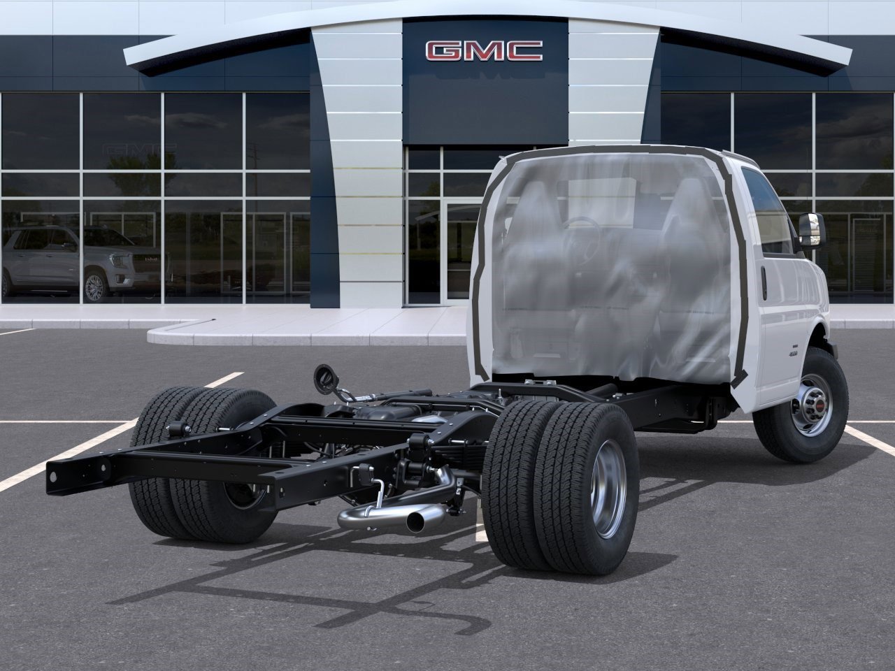 New 2025 Summit White GMC 1WT image 4