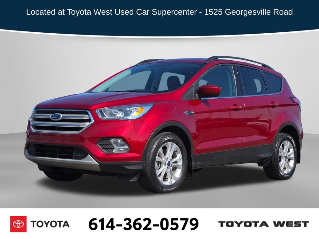 Used 2018 Red Ford SEL image 1
