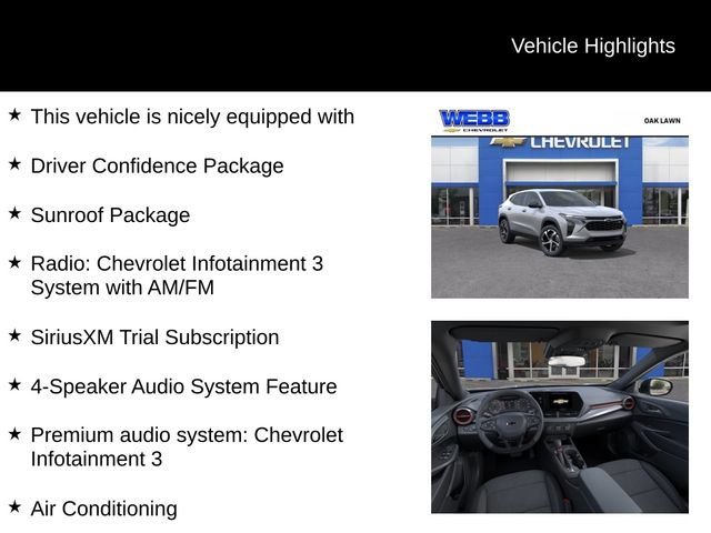 New 2026 Sterling Gray Metallic Chevrolet 1RS image 3