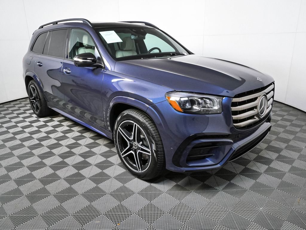 Certified Used 2025 Blue Mercedes-Benz GLS 450 image 27