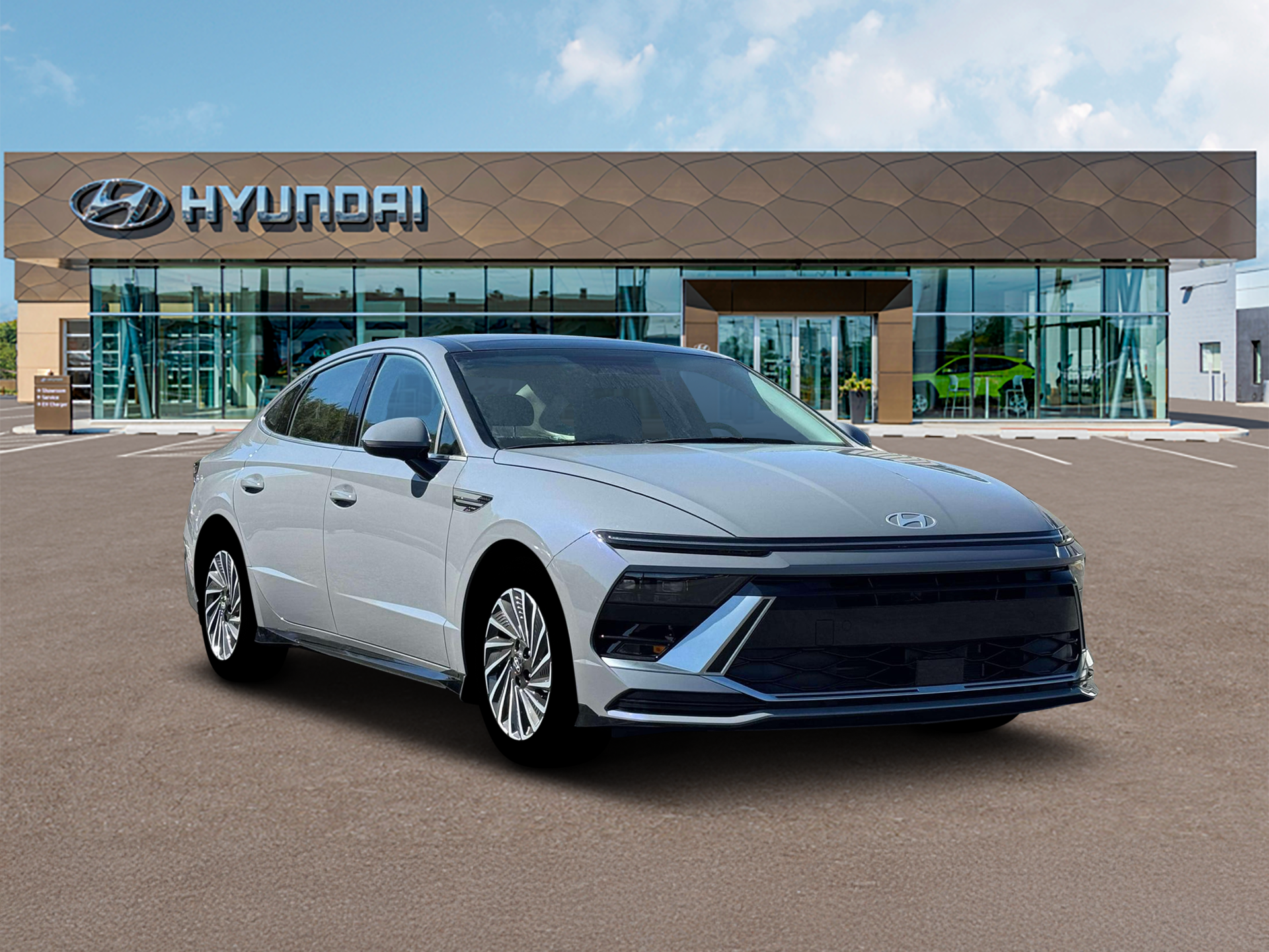 New 2026 Blue Hyundai SEL image 11