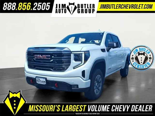 Used 2024 Summit White GMC AT4 image 1